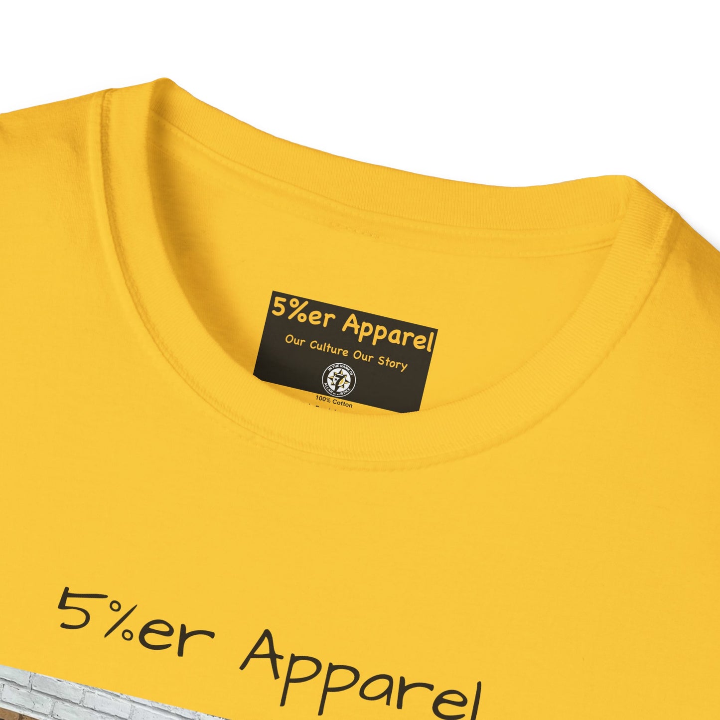 5%er Apparel Label Unisex Softstyle T-Shirt