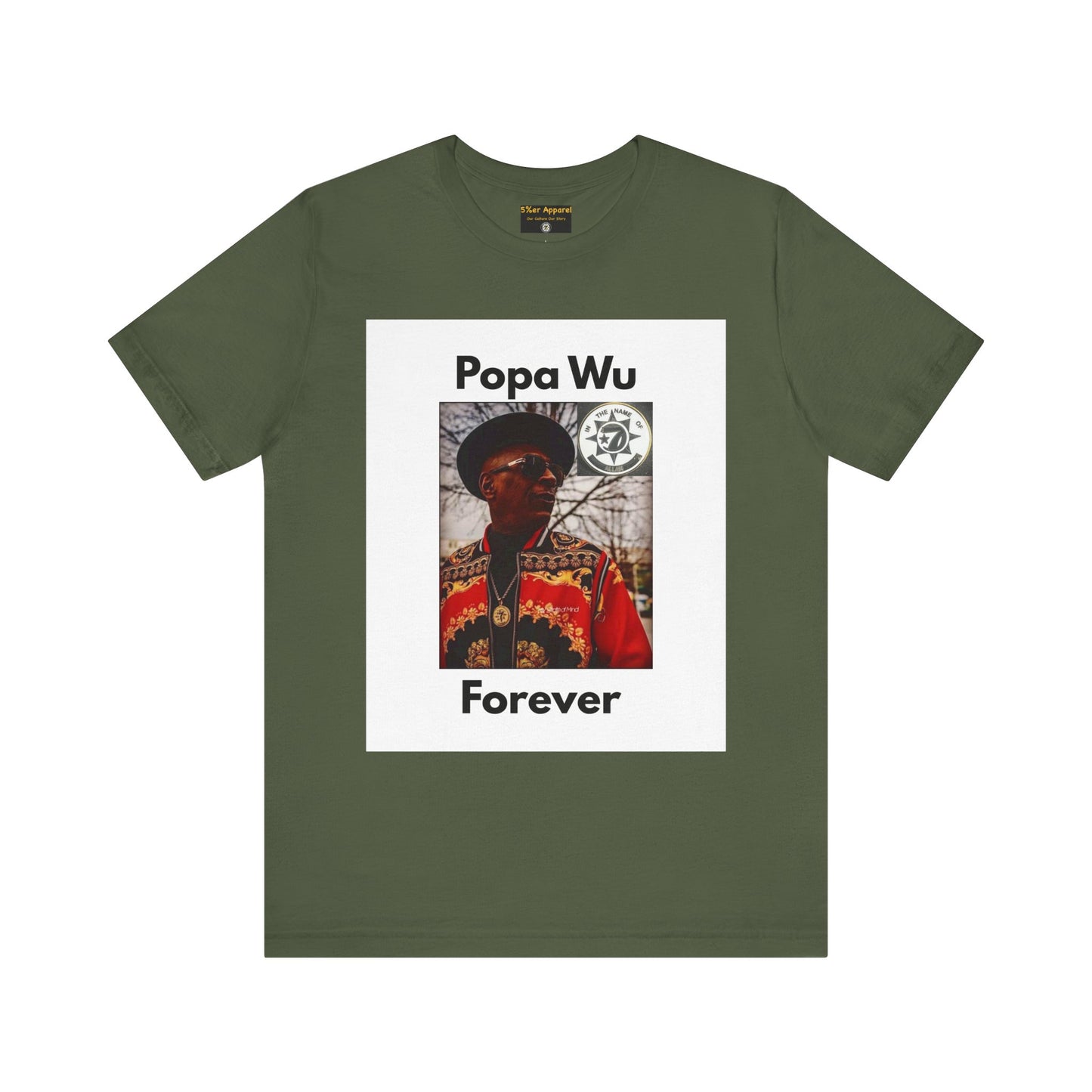 Popa Wu Forever Unisex T-Shirt - Wu-Tang is for the Children Graphic Tee