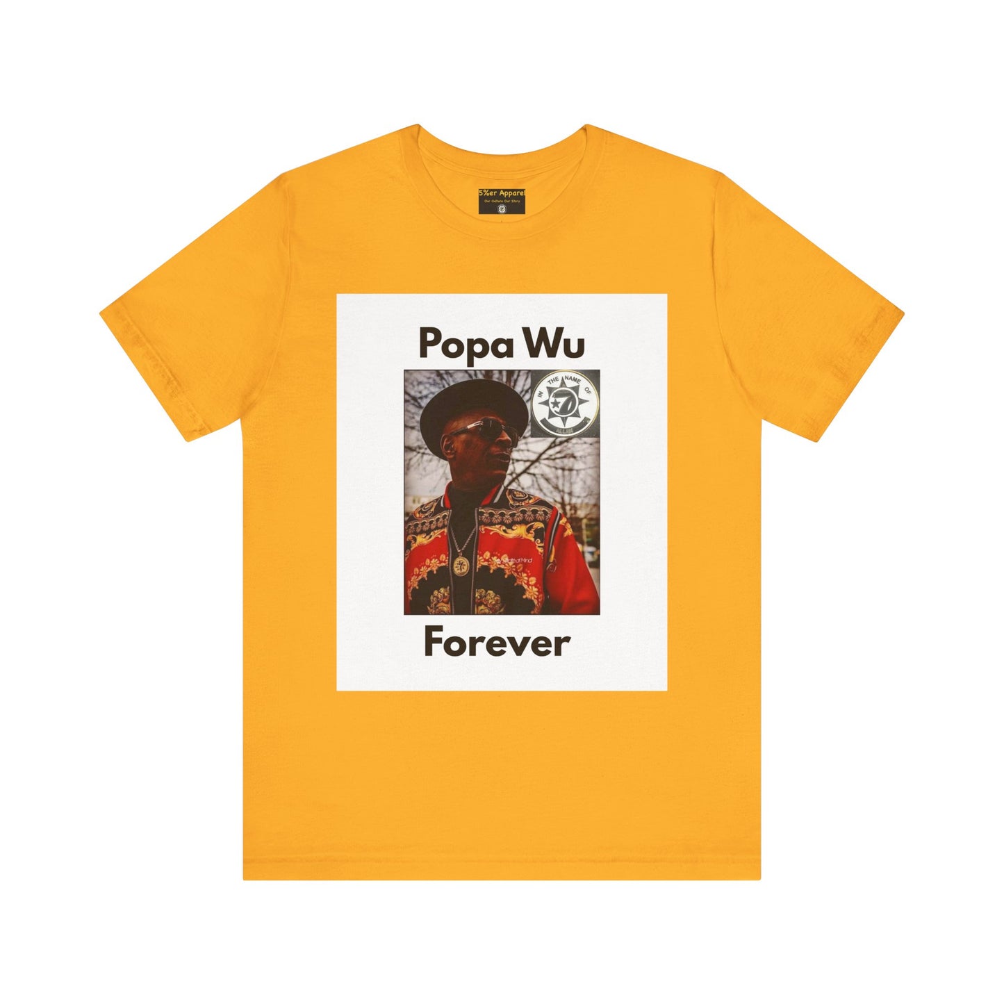 Popa Wu Forever Unisex T-Shirt - Wu-Tang is for the Children Graphic Tee