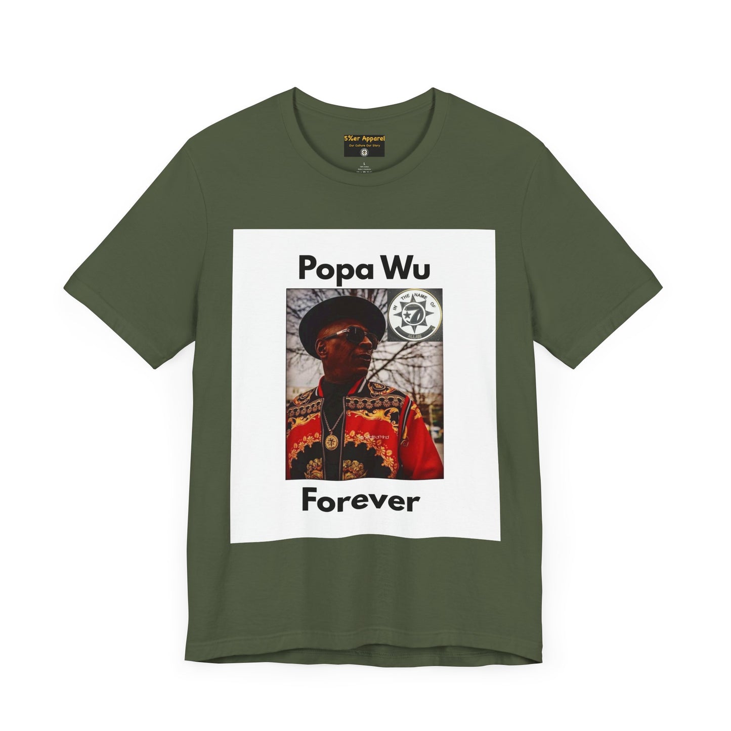 Popa Wu Forever Unisex T-Shirt - Wu-Tang is for the Children Graphic Tee