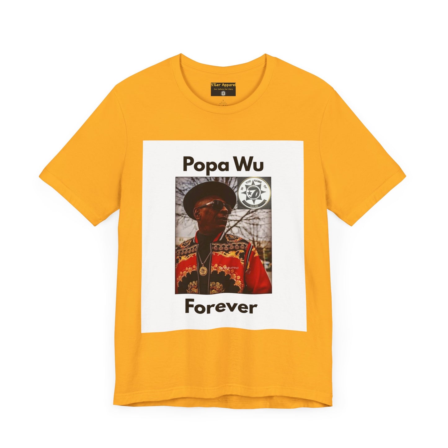 Popa Wu Forever Unisex T-Shirt - Wu-Tang is for the Children Graphic Tee