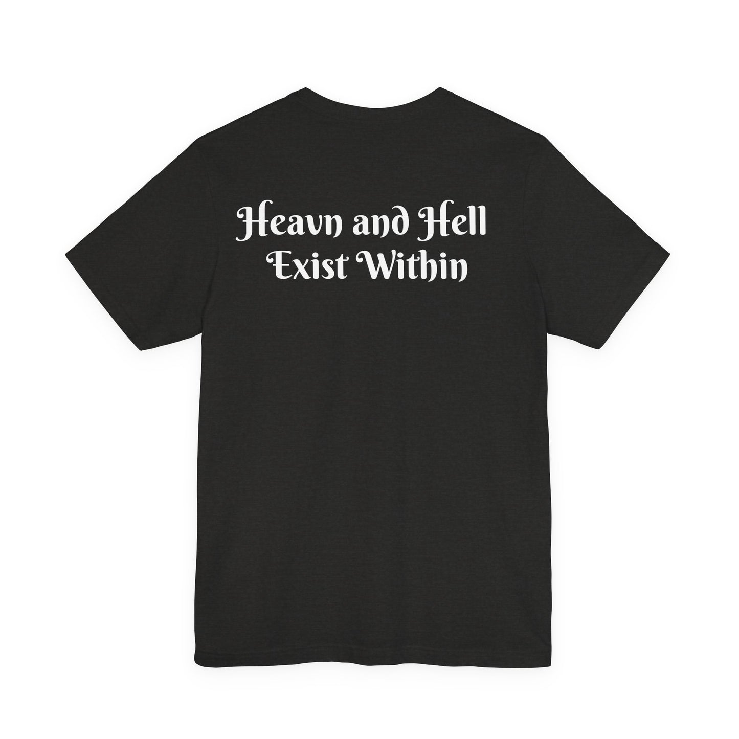 Popa Wu/5%er Apparel Short Sleeve Tee “Heaven And Hell Exist Within”