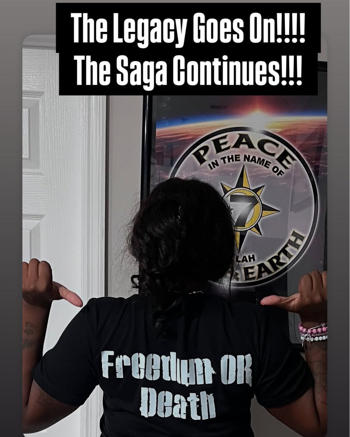 Popa Wu Legacy Tee “Freedum Or Death“