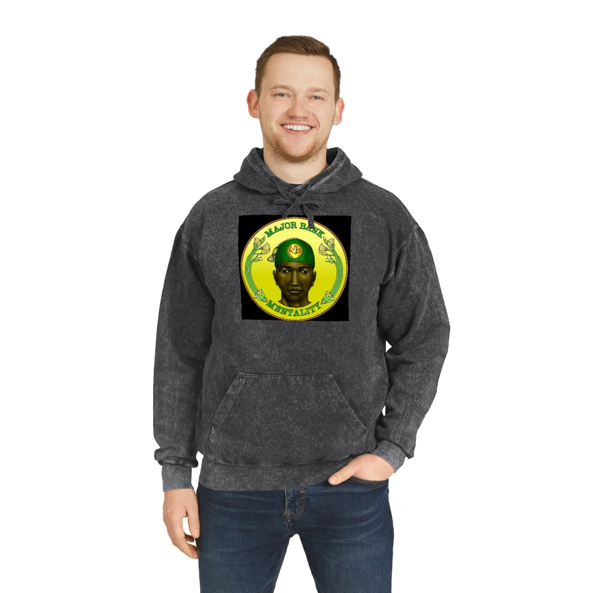 Unisex Mineral Wash Hoodie