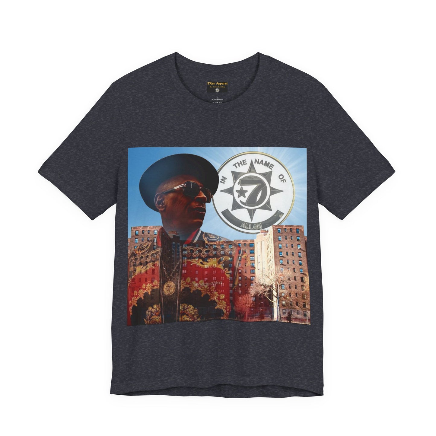 Popa Wu/5%er Apparel Legacy Tee (Heaven and Hell Exist Within)