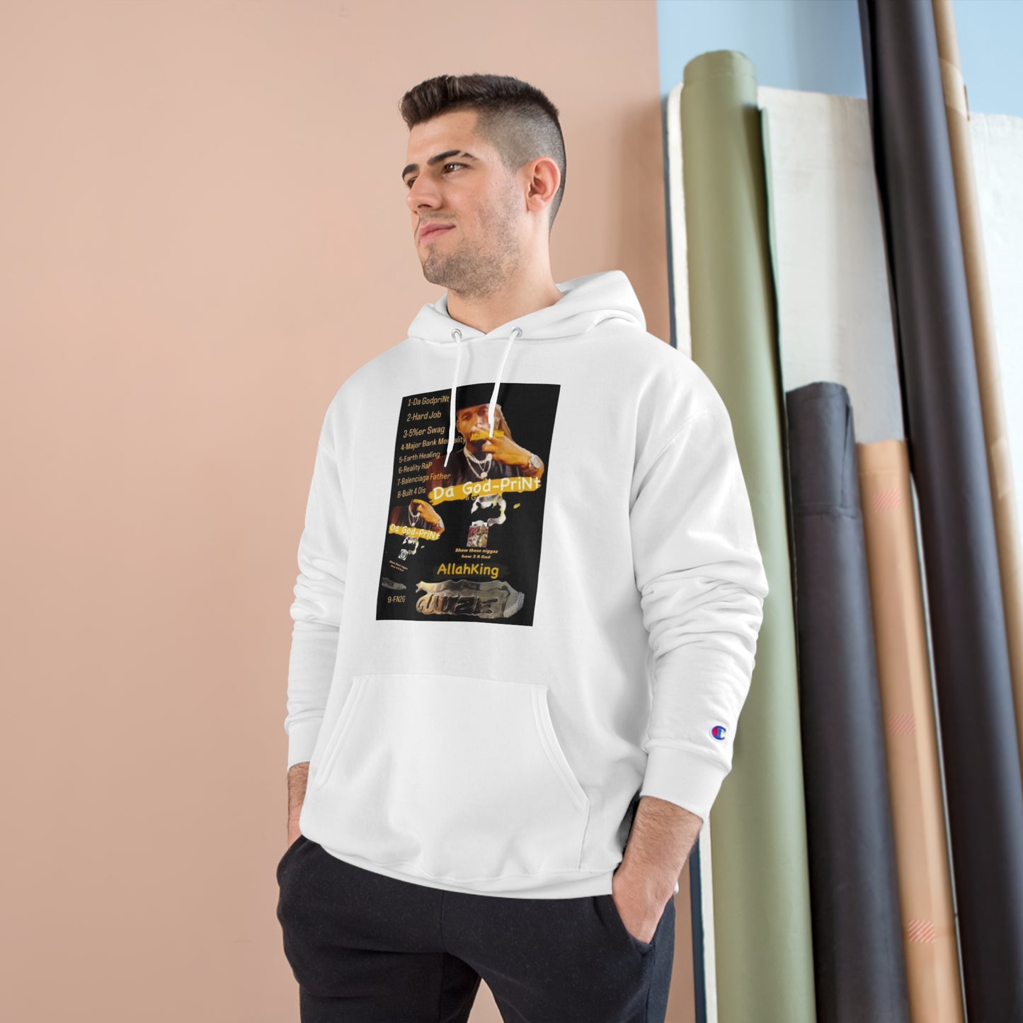 GodpriNt Merch Champion Hoodie