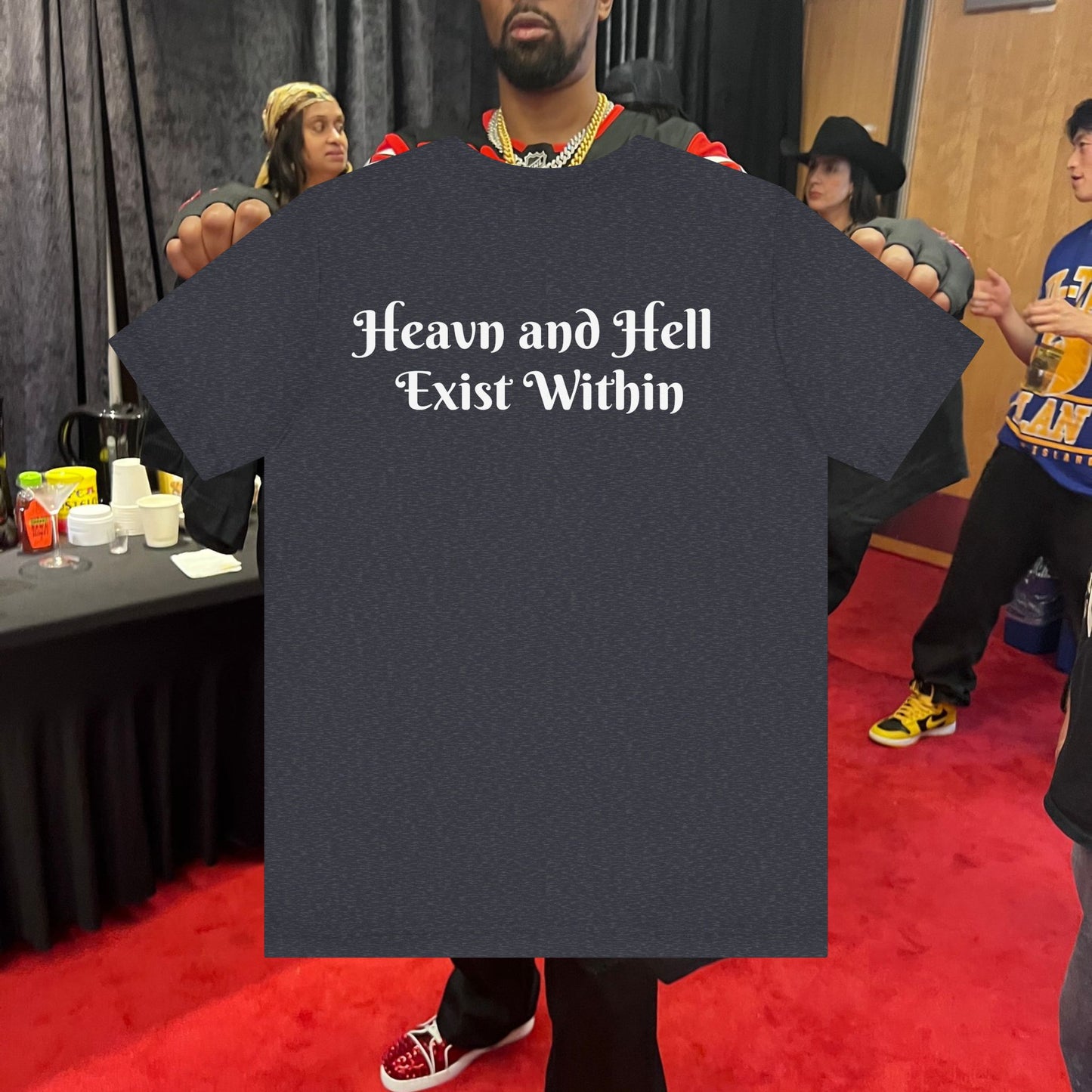 Popa Wu/5%er Apparel Legacy Tee (Heaven and Hell Exist Within)