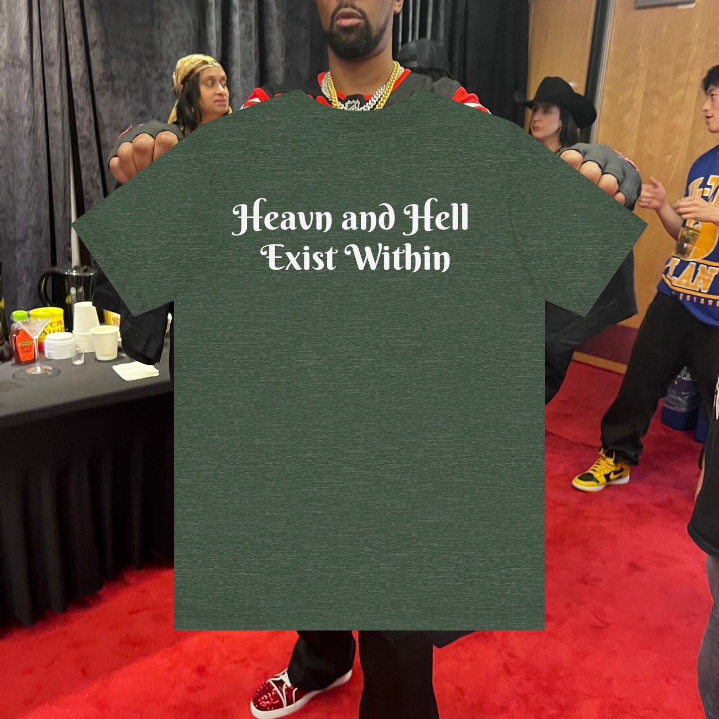 Popa Wu/5%er Apparel Legacy Tee (Heaven and Hell Exist Within)