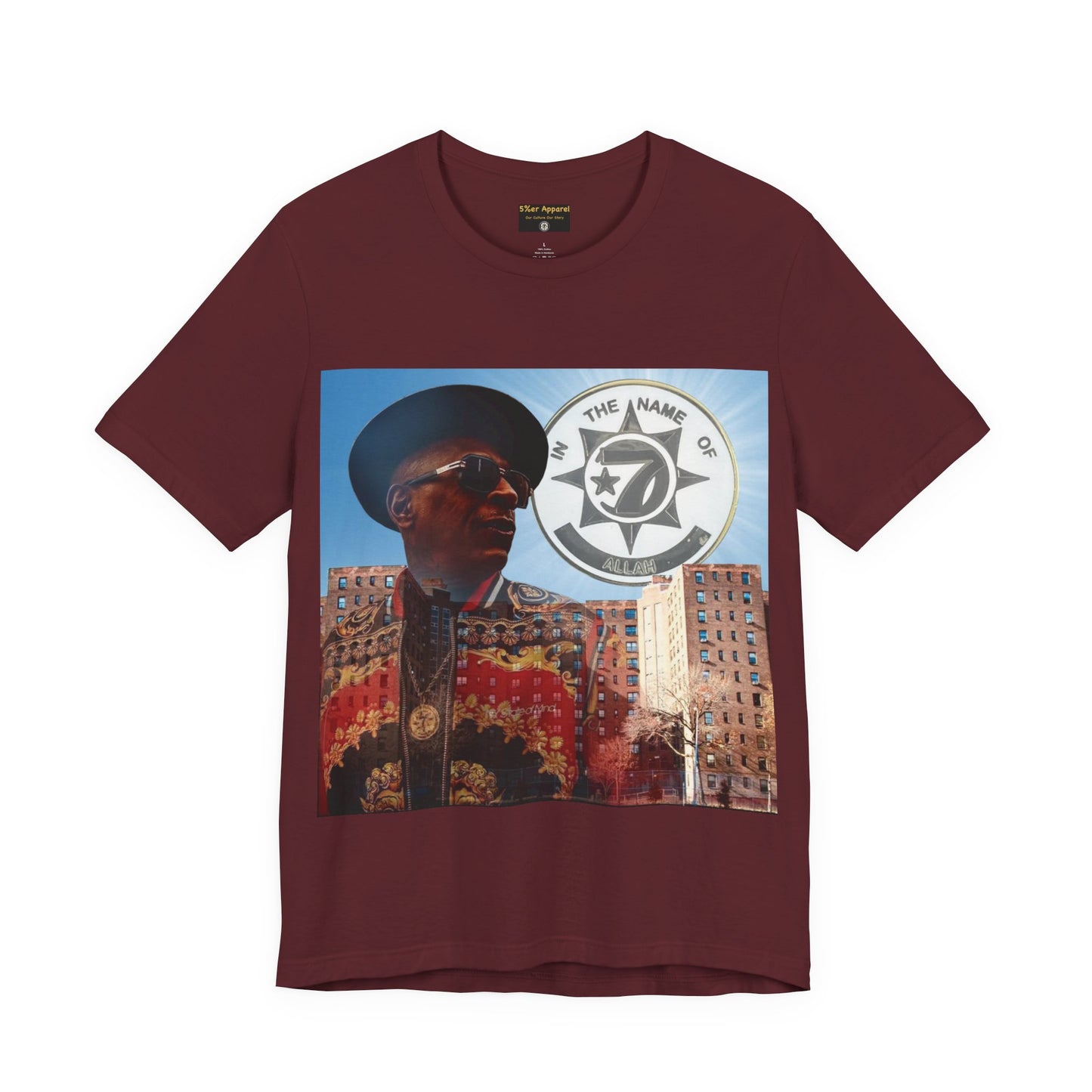 Popa Wu/5%er Apparel Legacy Tee (Heaven and Hell Exist Within)