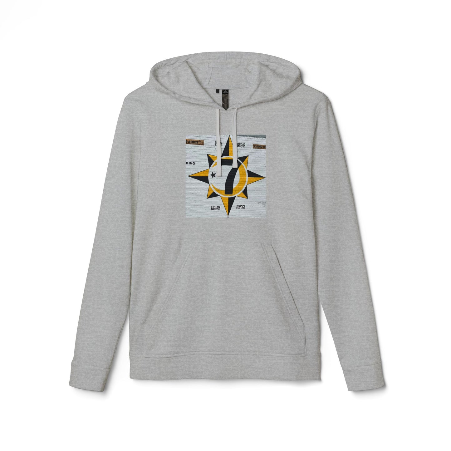 Unisex Fleece Hoodie - 5%er Apparel & Adidas Collaboration