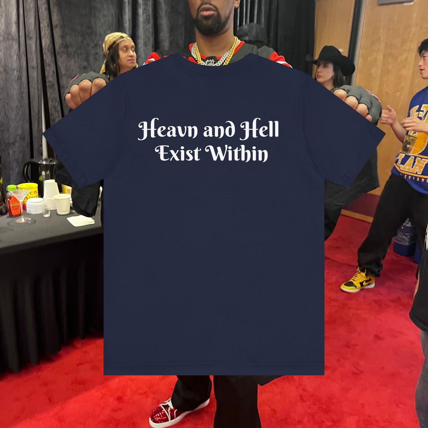 Popa Wu/5%er Apparel Legacy Tee (Heaven and Hell Exist Within)