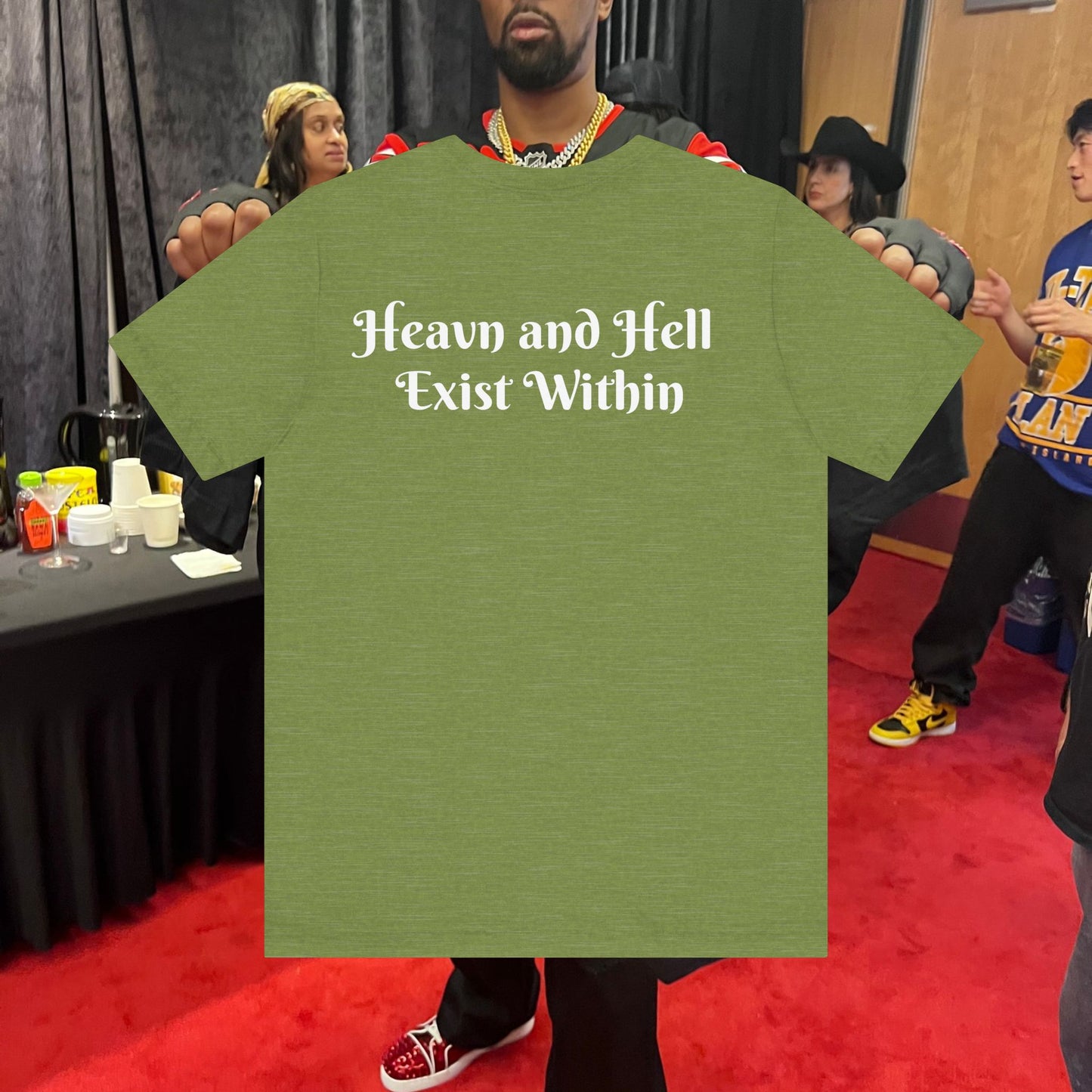 Popa Wu/5%er Apparel Legacy Tee (Heaven and Hell Exist Within)