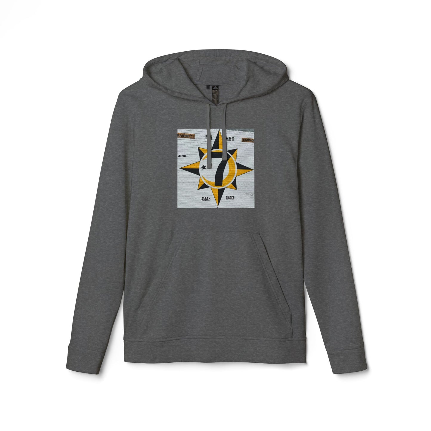 Unisex Fleece Hoodie - 5%er Apparel & Adidas Collaboration