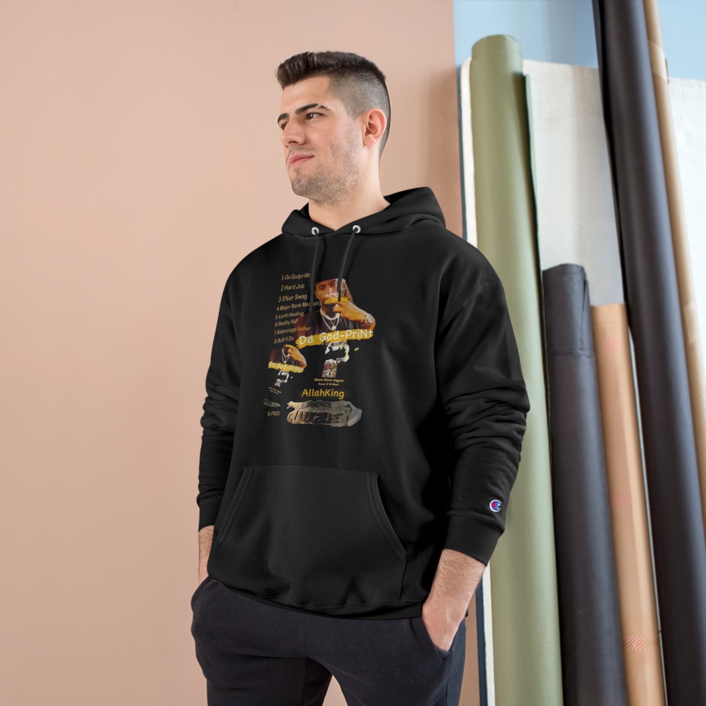 GodpriNt Merch Champion Hoodie