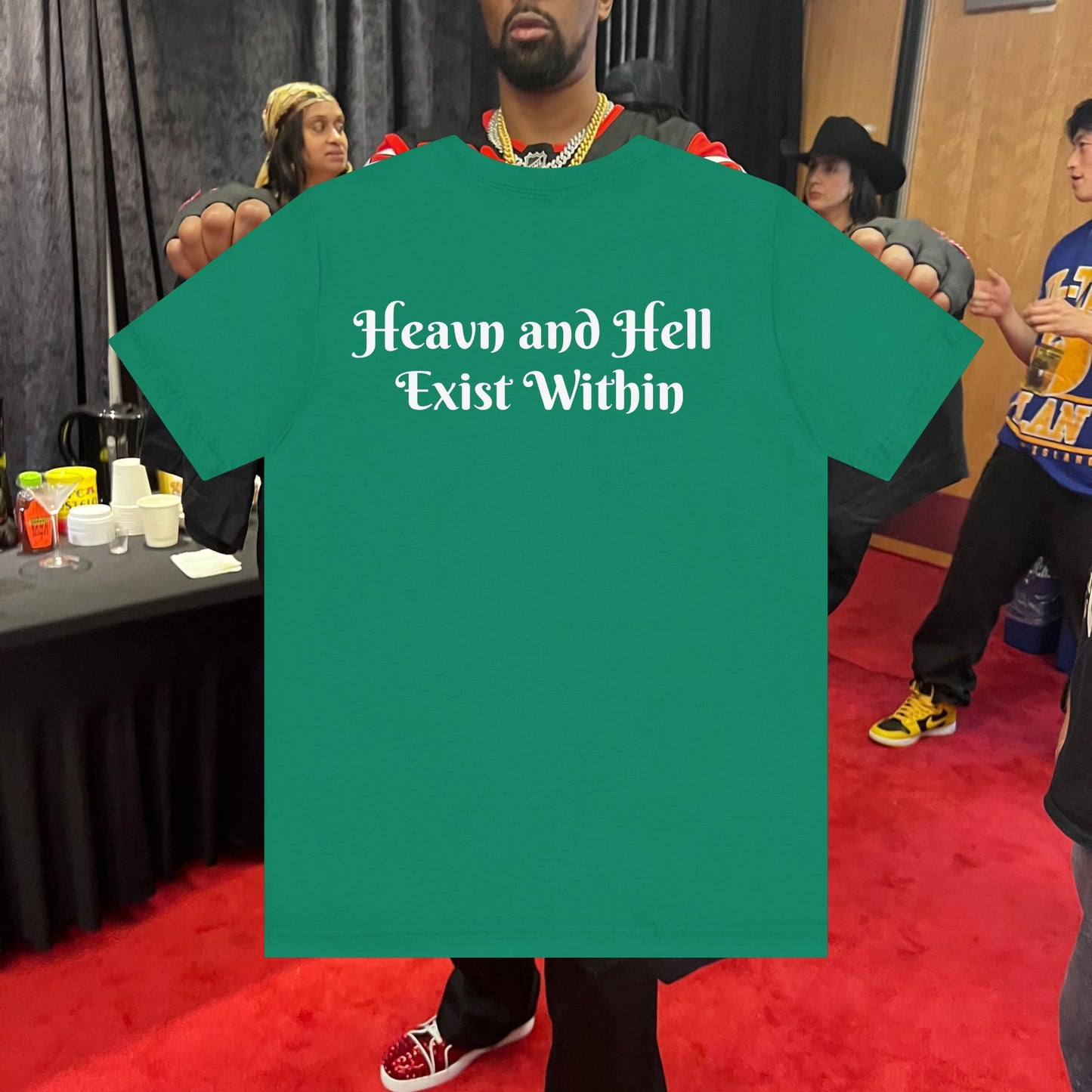 Popa Wu/5%er Apparel Legacy Tee (Heaven and Hell Exist Within)