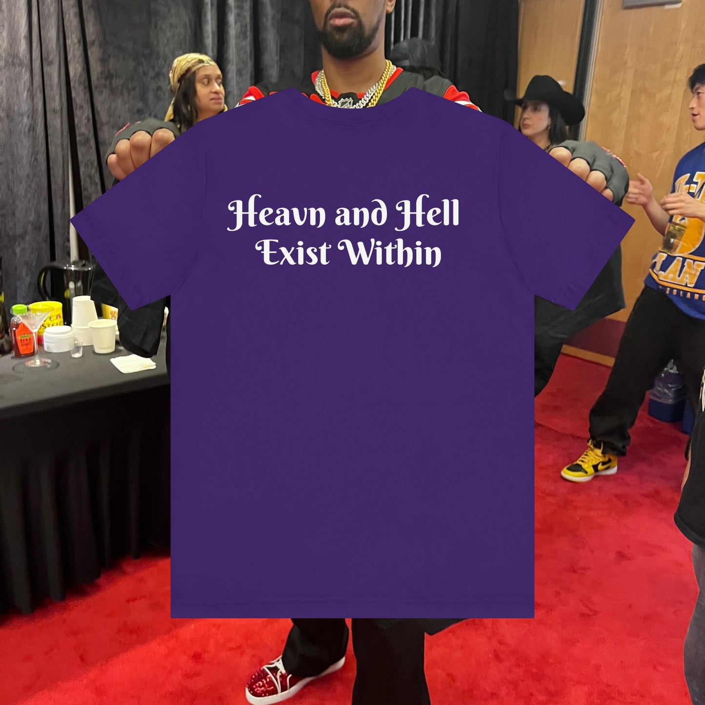 Popa Wu/5%er Apparel Legacy Tee (Heaven and Hell Exist Within)