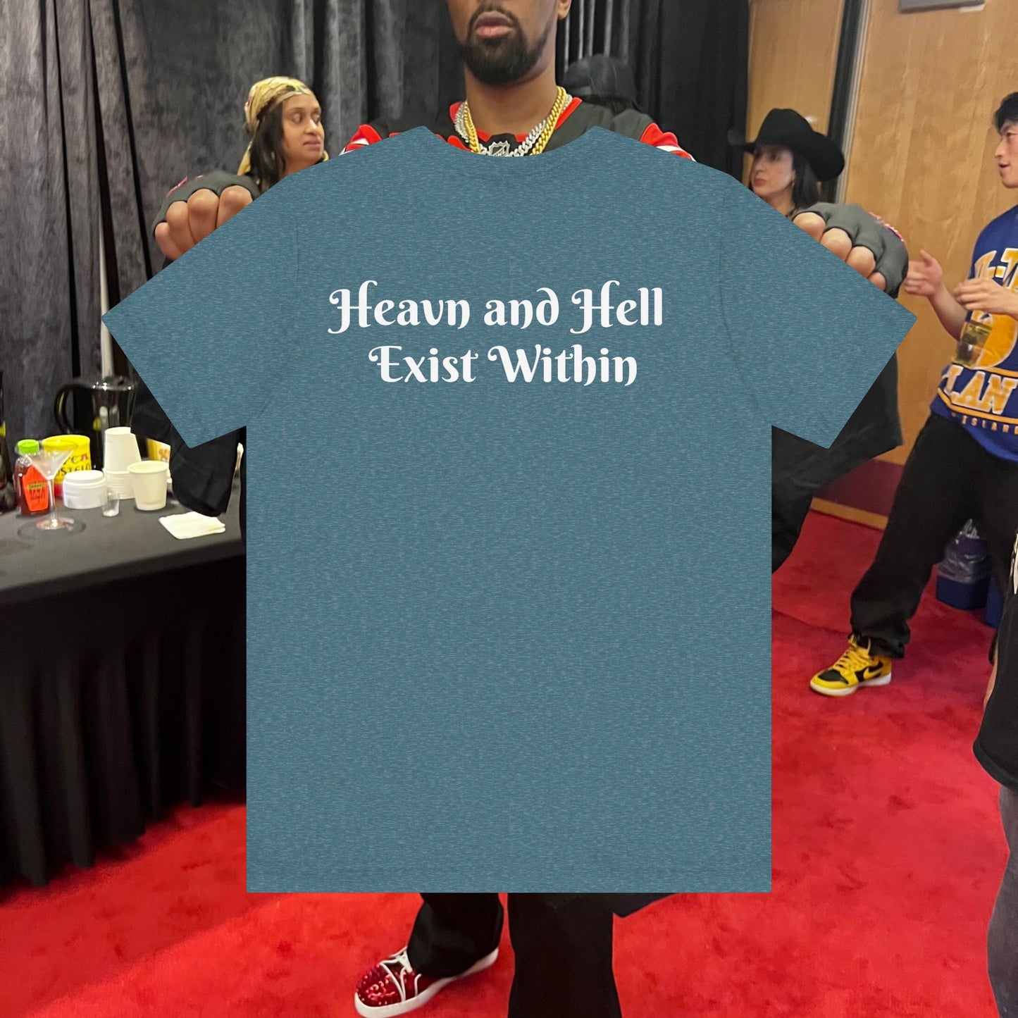 Popa Wu/5%er Apparel Legacy Tee (Heaven and Hell Exist Within)