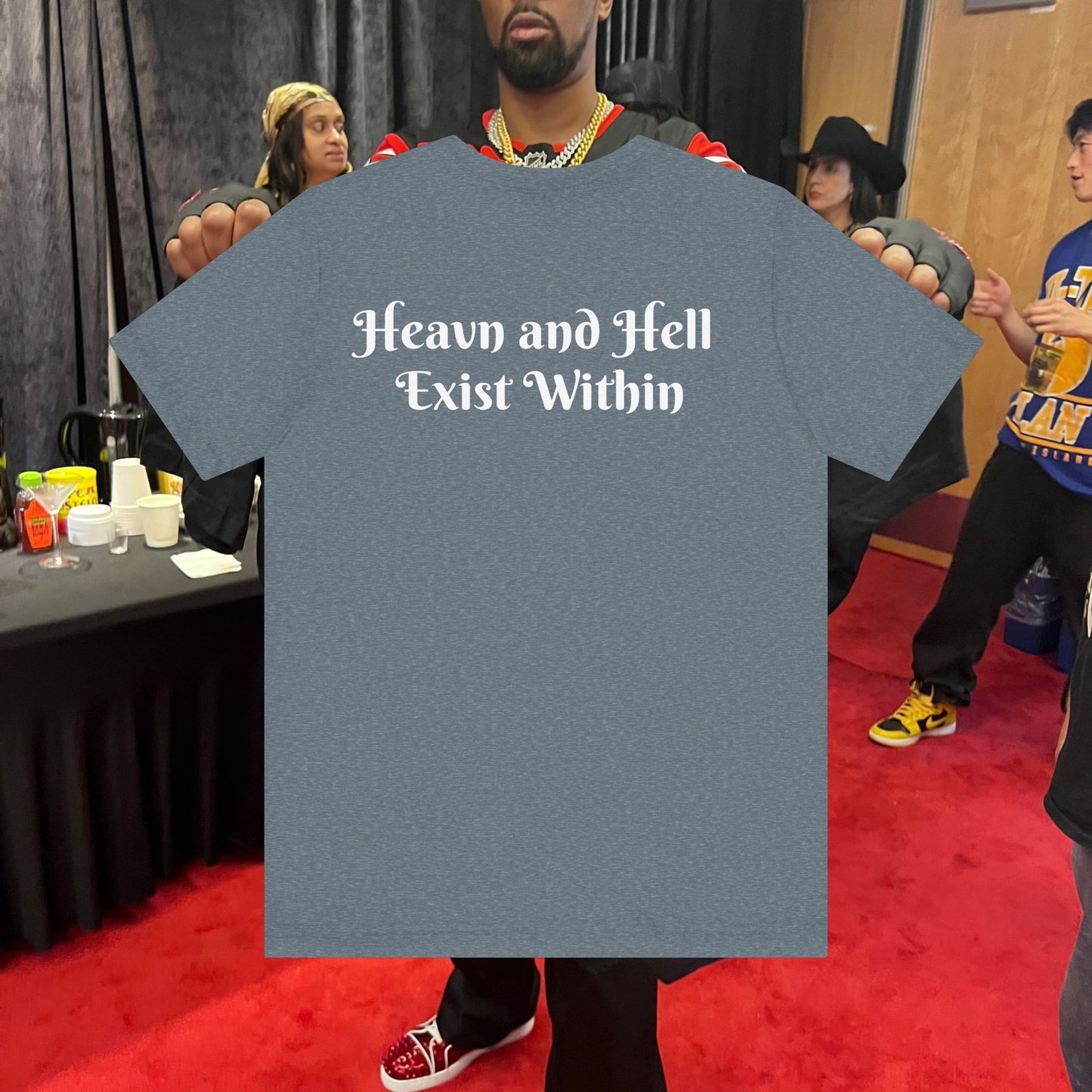 Popa Wu/5%er Apparel Legacy Tee (Heaven and Hell Exist Within)