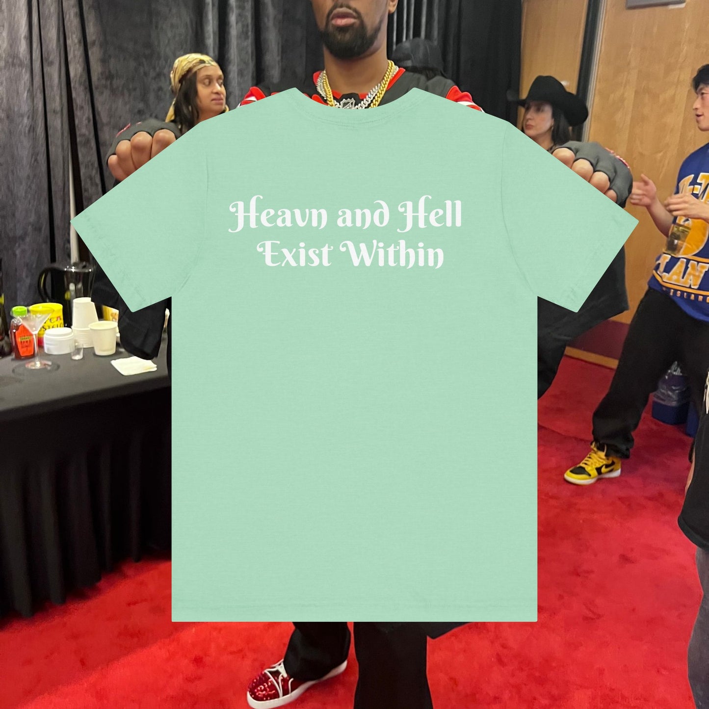 Popa Wu/5%er Apparel Legacy Tee (Heaven and Hell Exist Within)