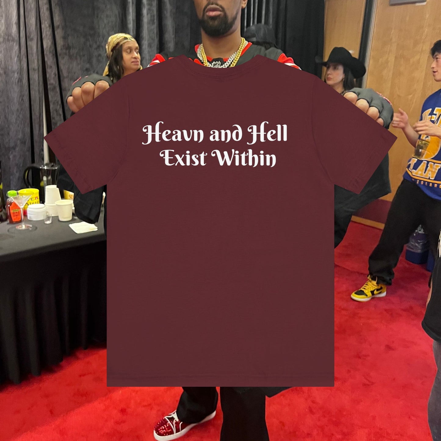 Popa Wu/5%er Apparel Legacy Tee (Heaven and Hell Exist Within)