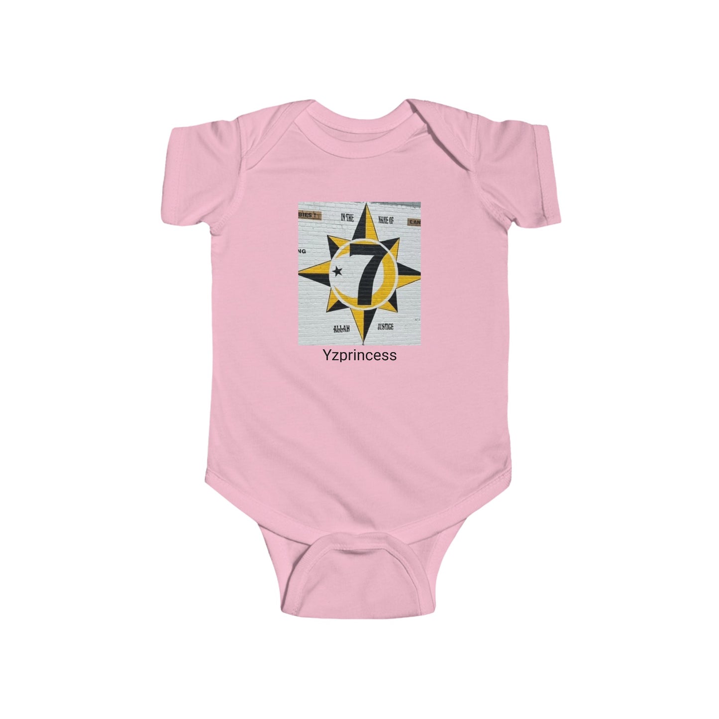 5%er Apparel: Yzprincess Infant Fine Jersey Bodysuit