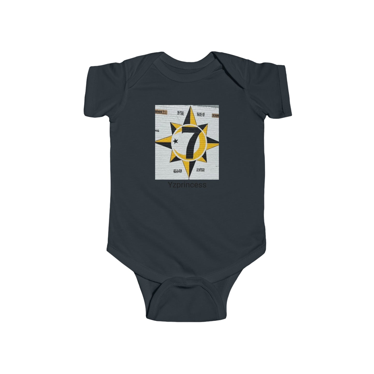 5%er Apparel: Yzprincess Infant Fine Jersey Bodysuit