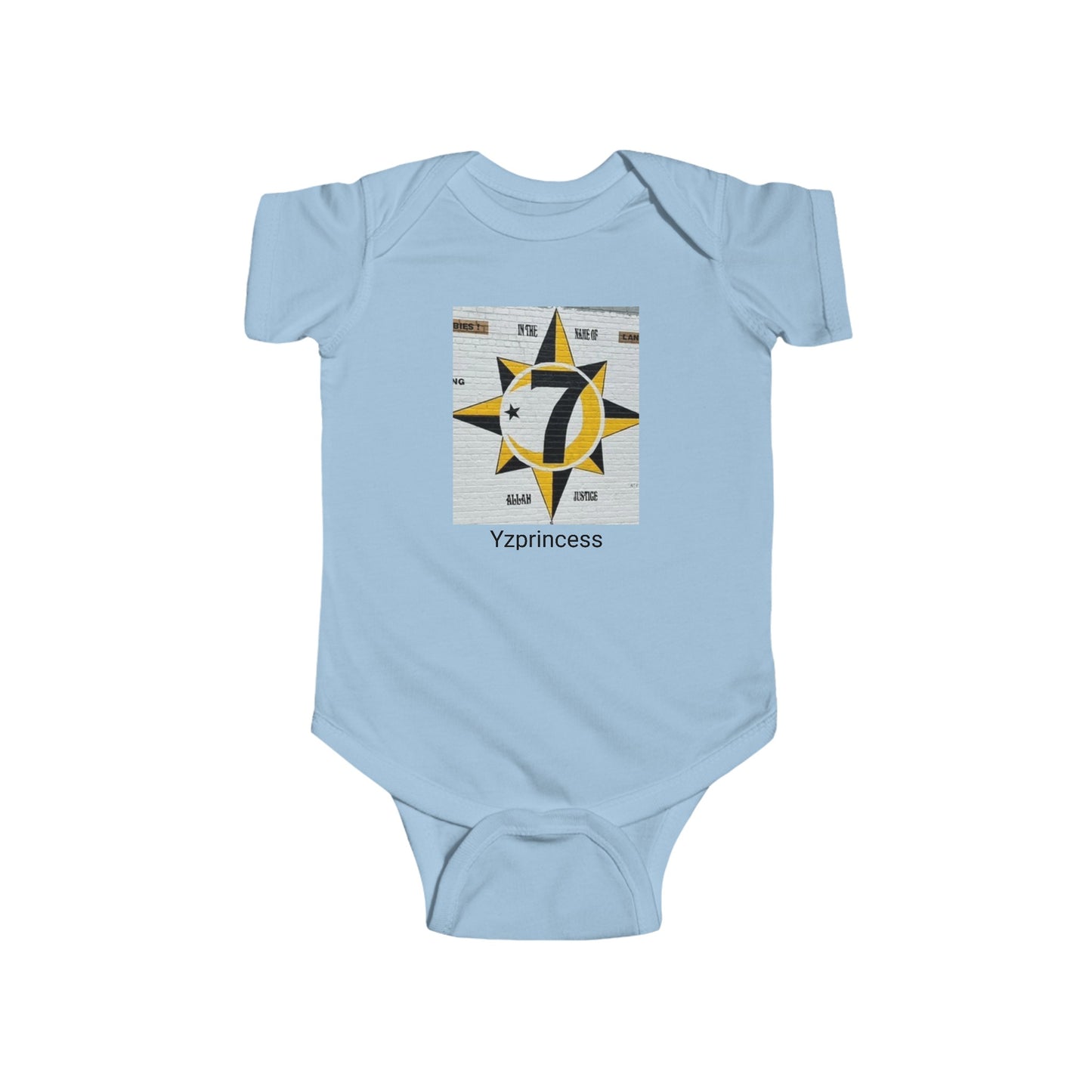 5%er Apparel: Yzprincess Infant Fine Jersey Bodysuit