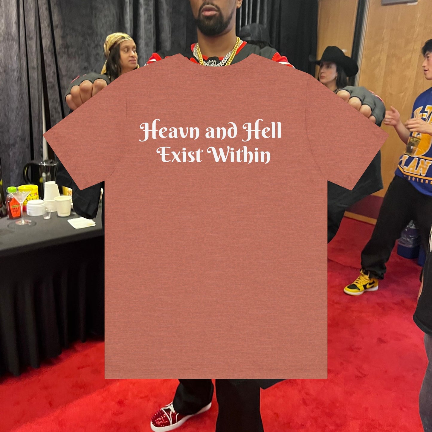 Popa Wu/5%er Apparel Legacy Tee (Heaven and Hell Exist Within)