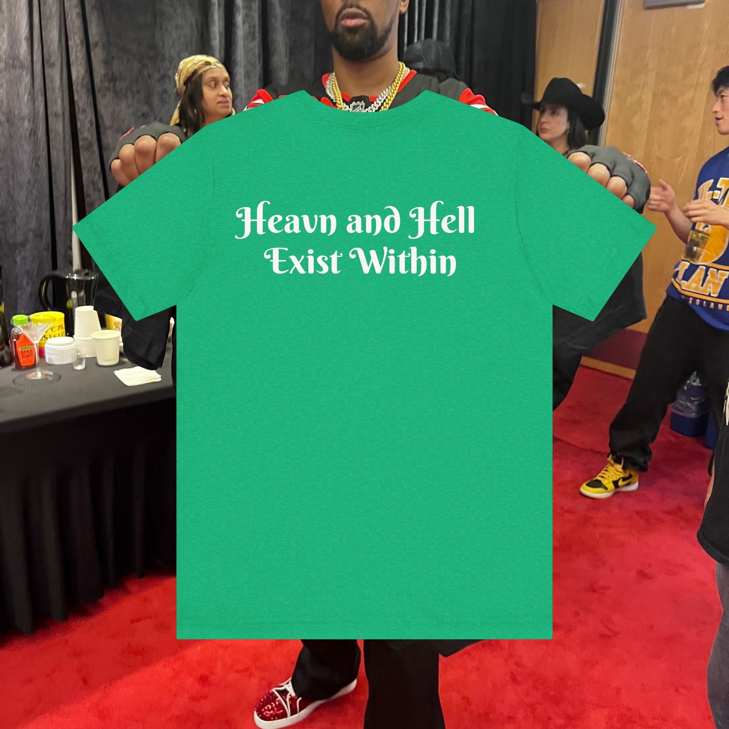 Popa Wu/5%er Apparel Legacy Tee (Heaven and Hell Exist Within)