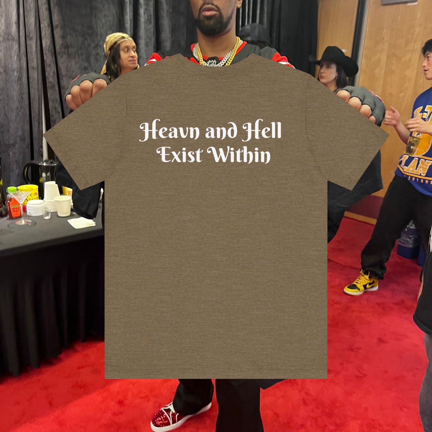 Popa Wu/5%er Apparel Legacy Tee (Heaven and Hell Exist Within)