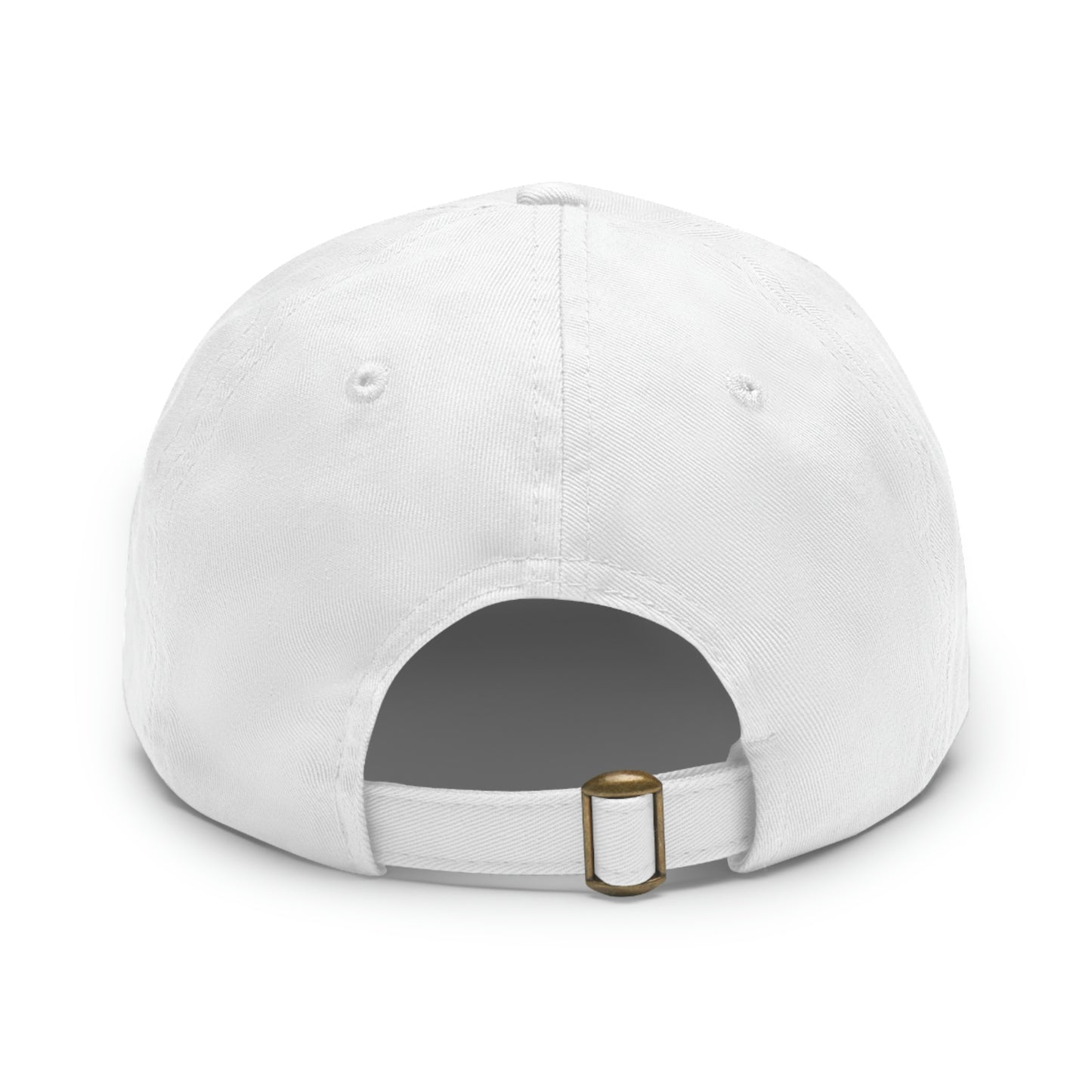 5%er Apparel Dad Hat with Leather Patch (Round)