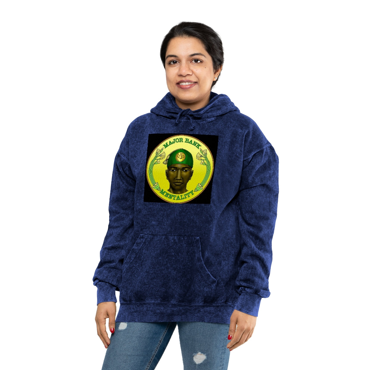 Unisex Mineral Wash Hoodie