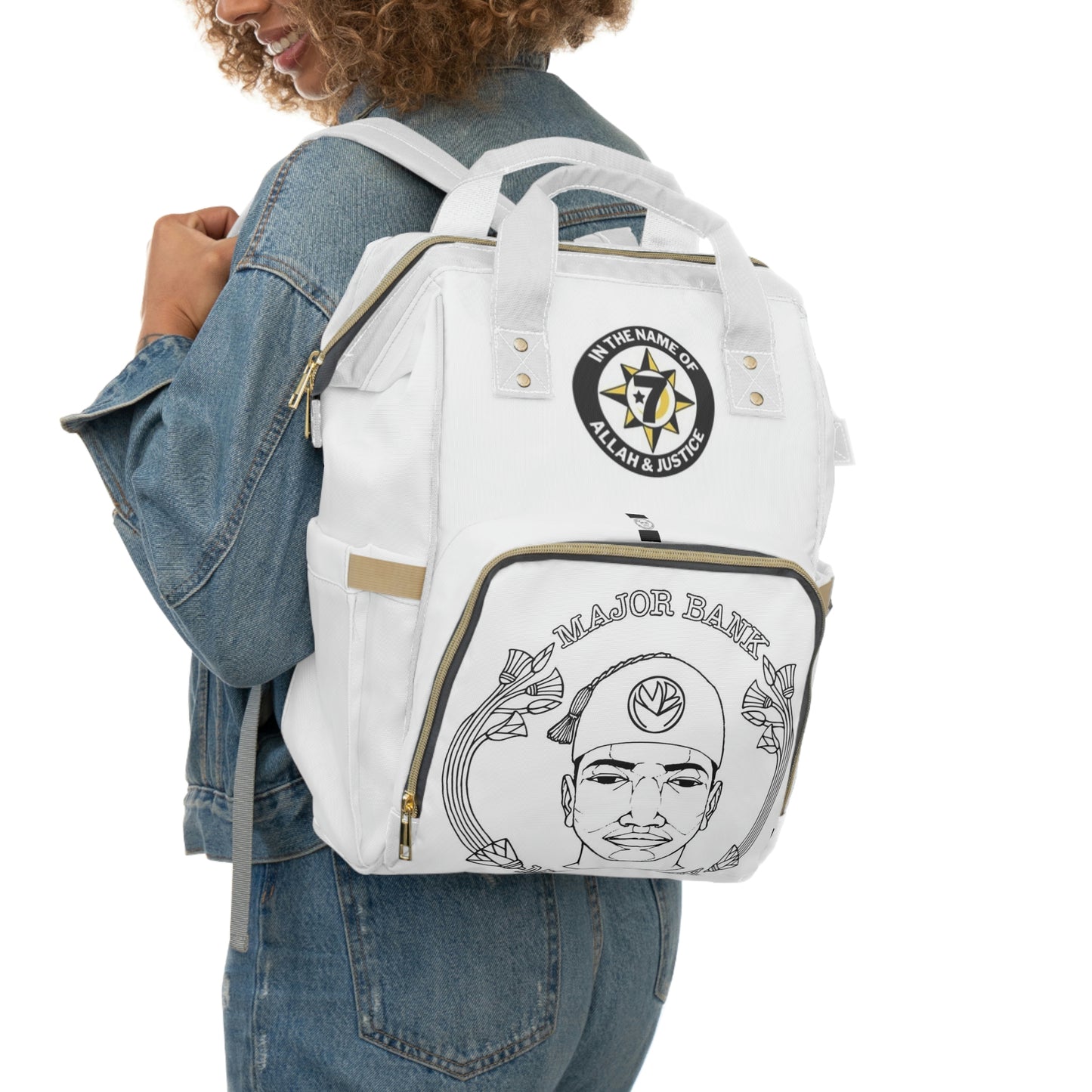 Multifunctional Sha’Bliz/5%er Apparel designed Backpack