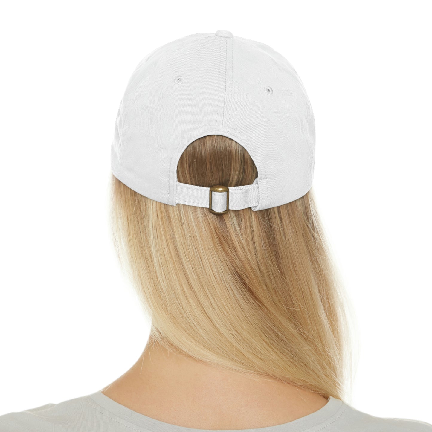 5%er Apparel Dad Hat with Leather Patch (Round)